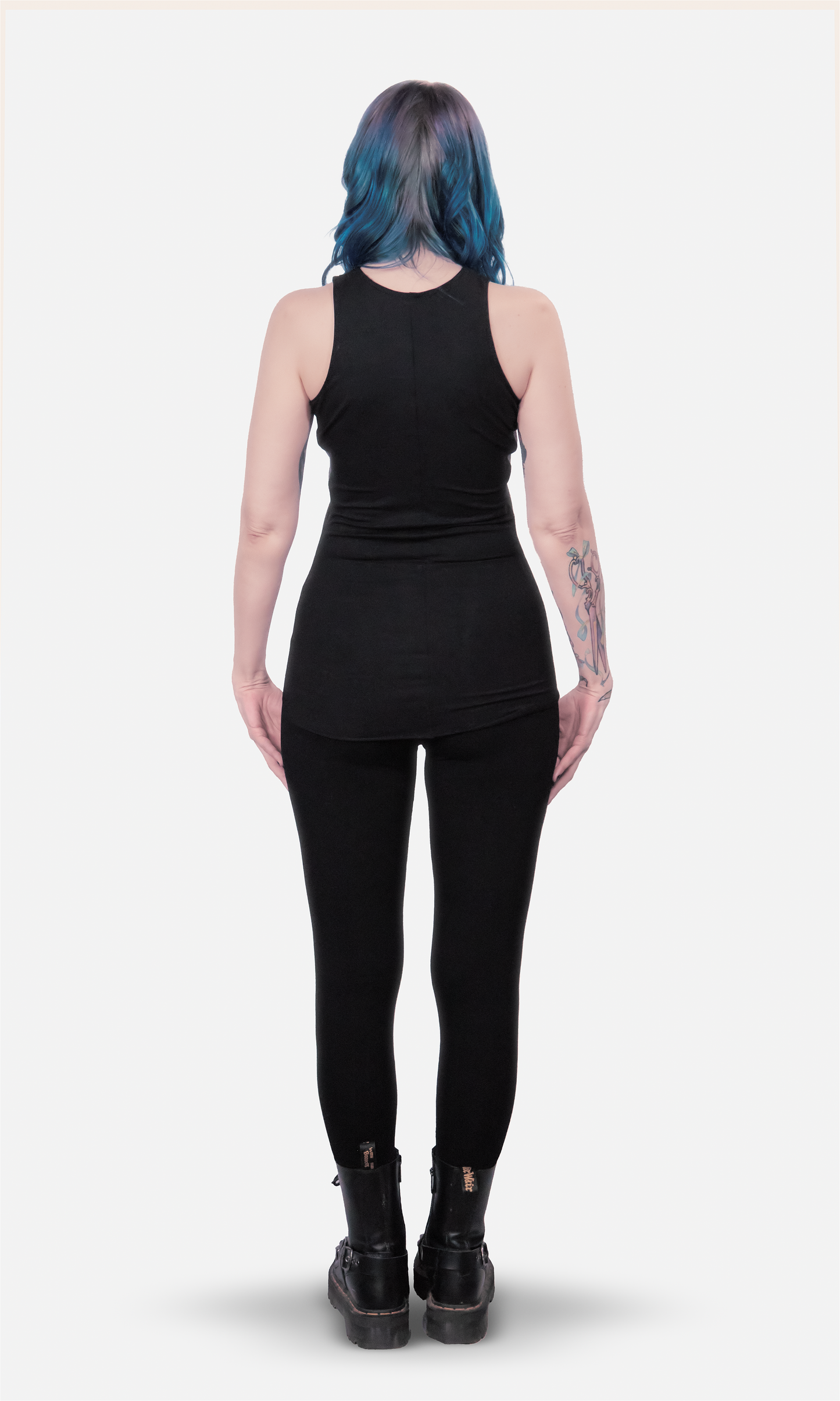 Clarice Lambskin Racerback Tank