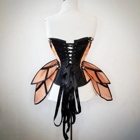 Monarch Butterfly Fantasy Corset