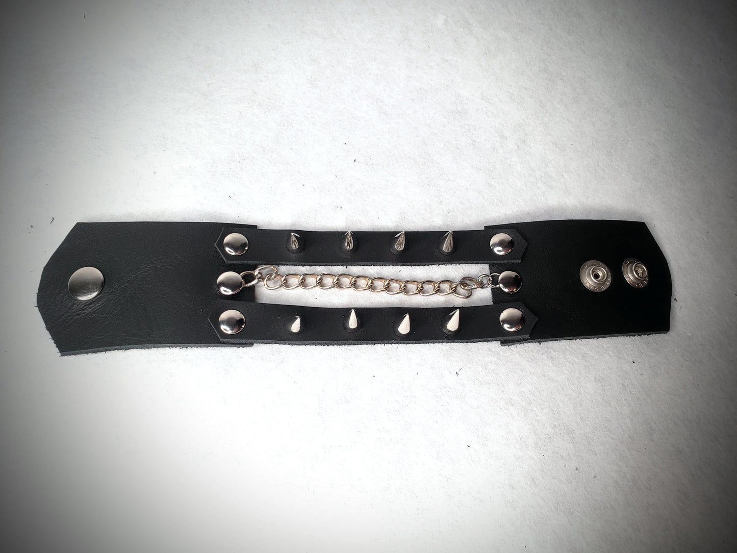 Spiked Chain Cuff