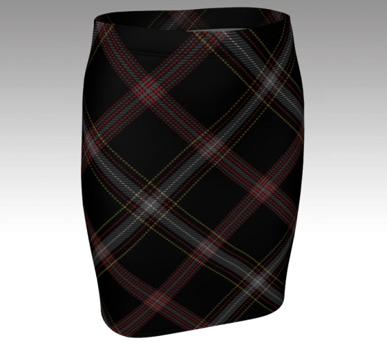 Tartan Pencil Skirt