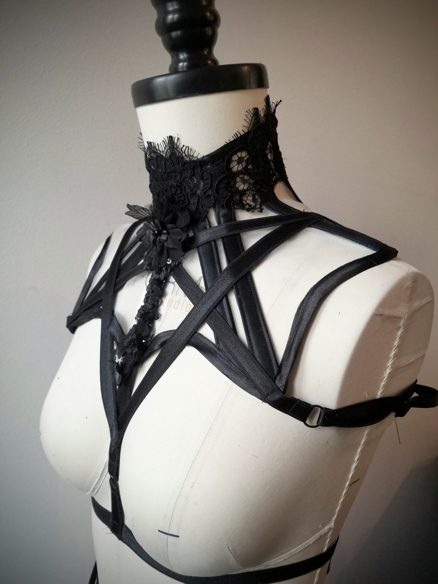 Molly - Sheer Posture Collar Harness