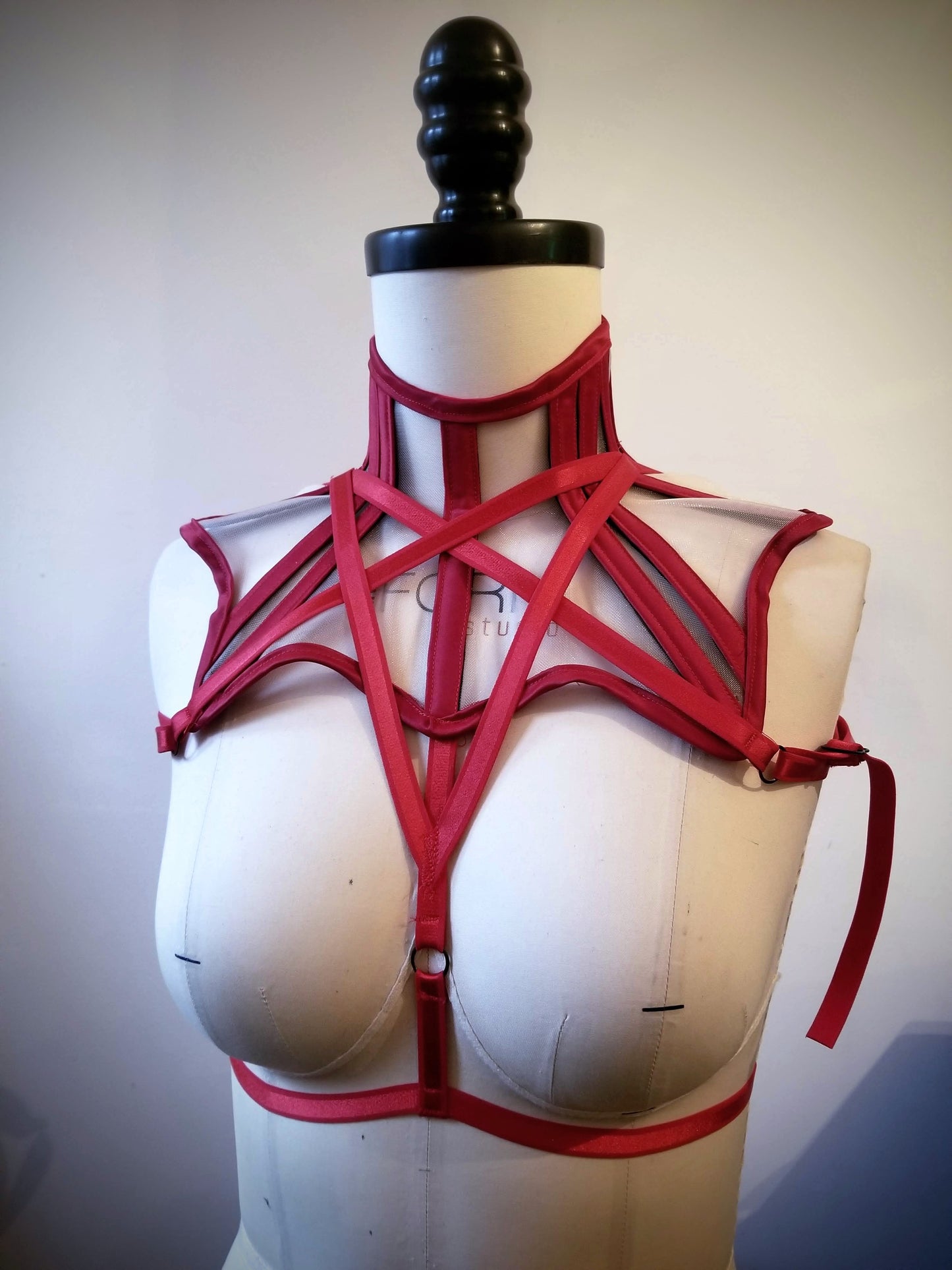 Molly - Sheer Posture Collar Harness