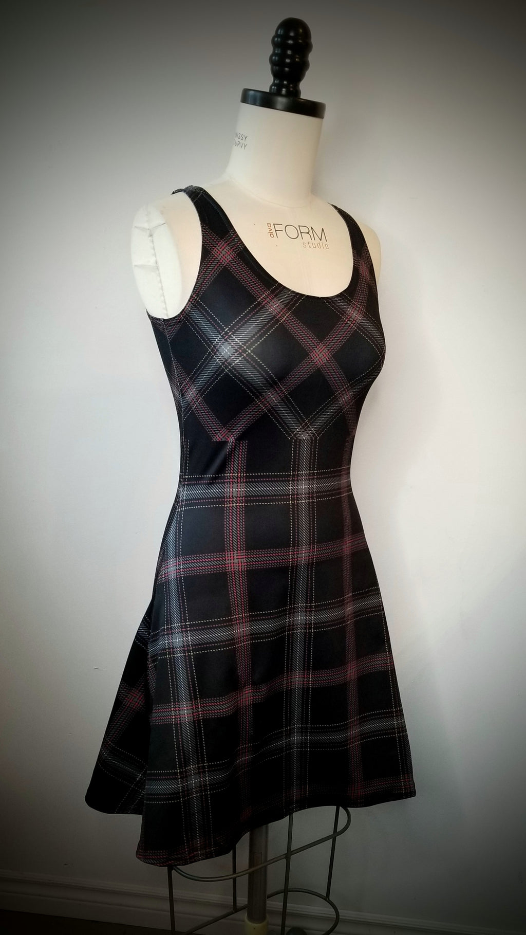 Tartan Skater Dress